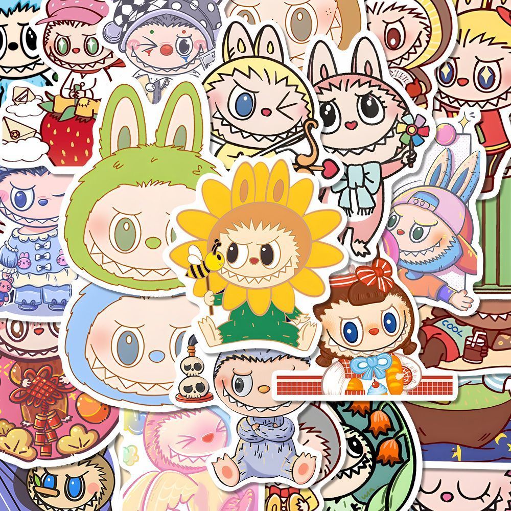 doll stick Popularers refrigerator magnets decorative phone case notebook stickers Decoration