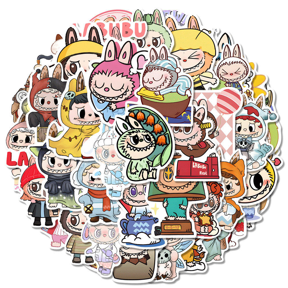 doll stick Popularers refrigerator magnets decorative phone case notebook stickers Decoration