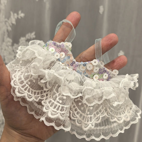 La Doll clothes for dolls, dress wedding veils and decorations, suitable for both first and second generation 17cm.